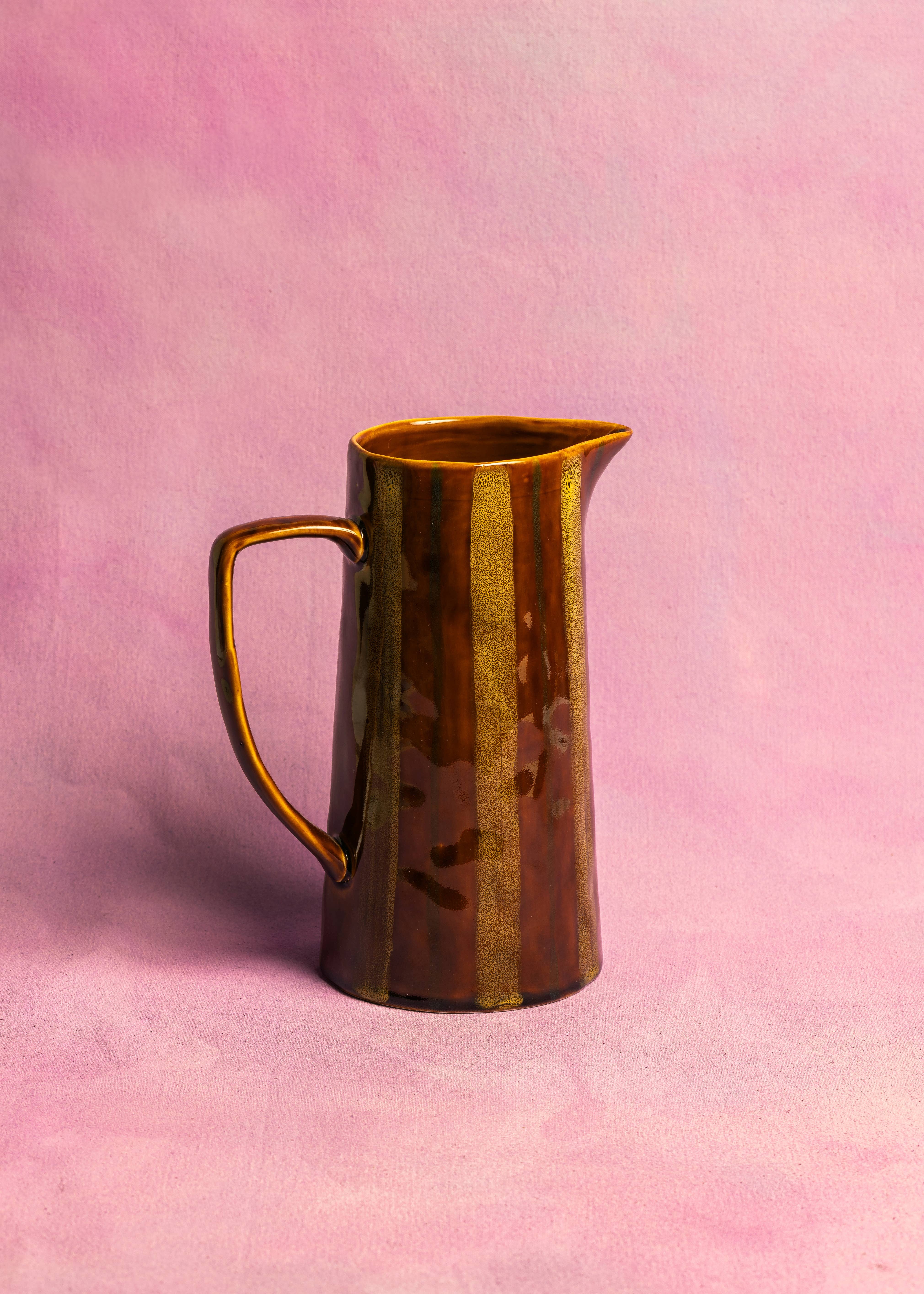 MÆGEN - Wholesale Jug - Ochre/Brown Jug1