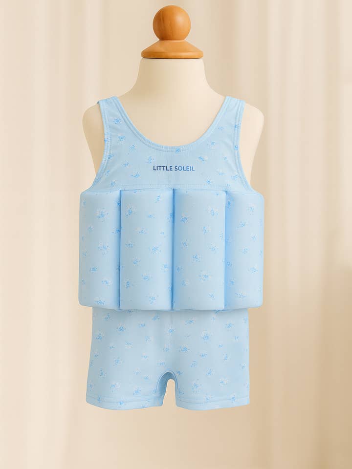 Lacey - Short Sleeve Floatsuit - LITTLE SOLEIL for wholesale by Little Soleil