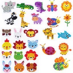 Animal Stickers In-stock for wholesale by Art for Anxiety