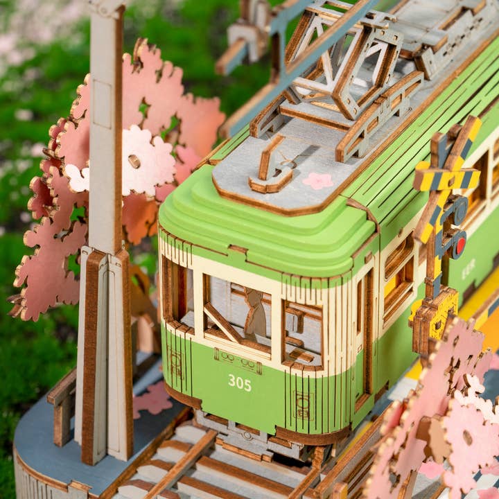 Robotime - Wholesale Puzzle - Adult - TGS02 Sakura Journey Robotime Rolife 3D Wooden Puzzle kits8