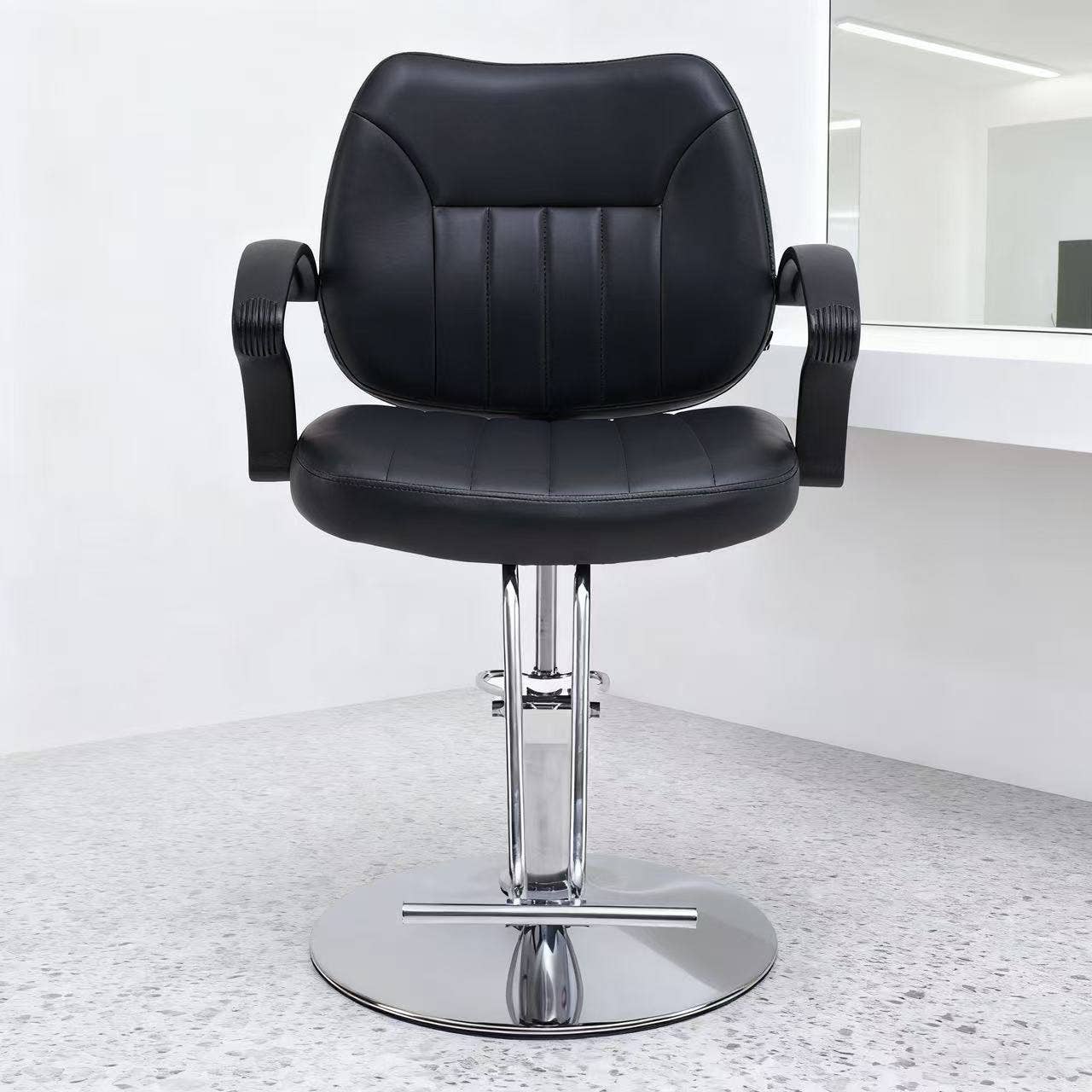 39F Inc. - Wholesale Chair - Black Hydraulic Barber Chair for Professional Salon Use0