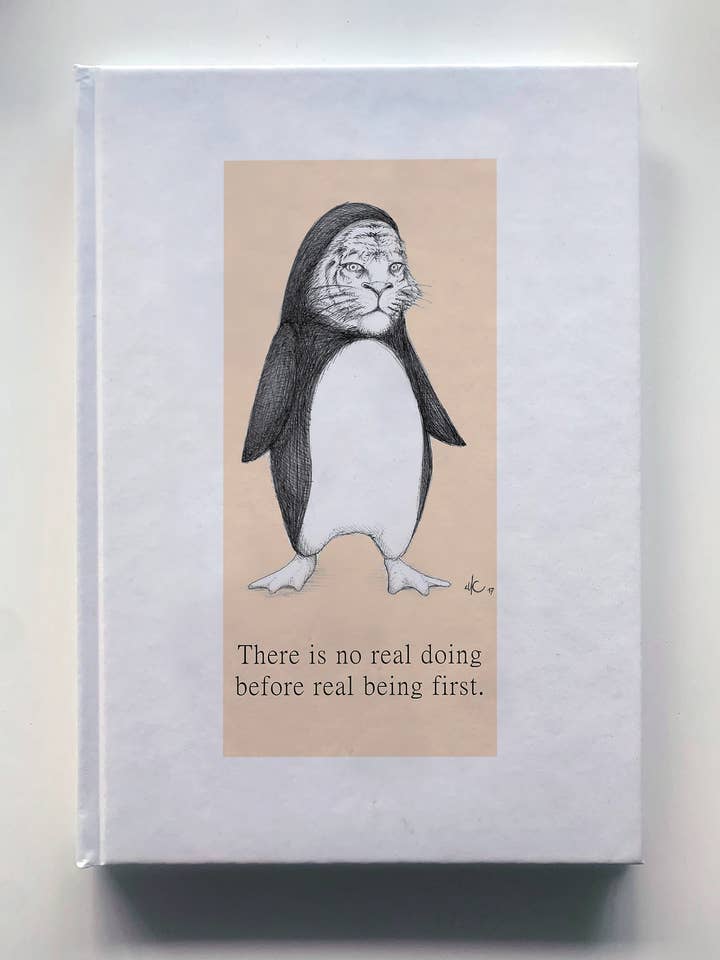 Journal Soyez vous-même pour la vente par Lunas Design Store