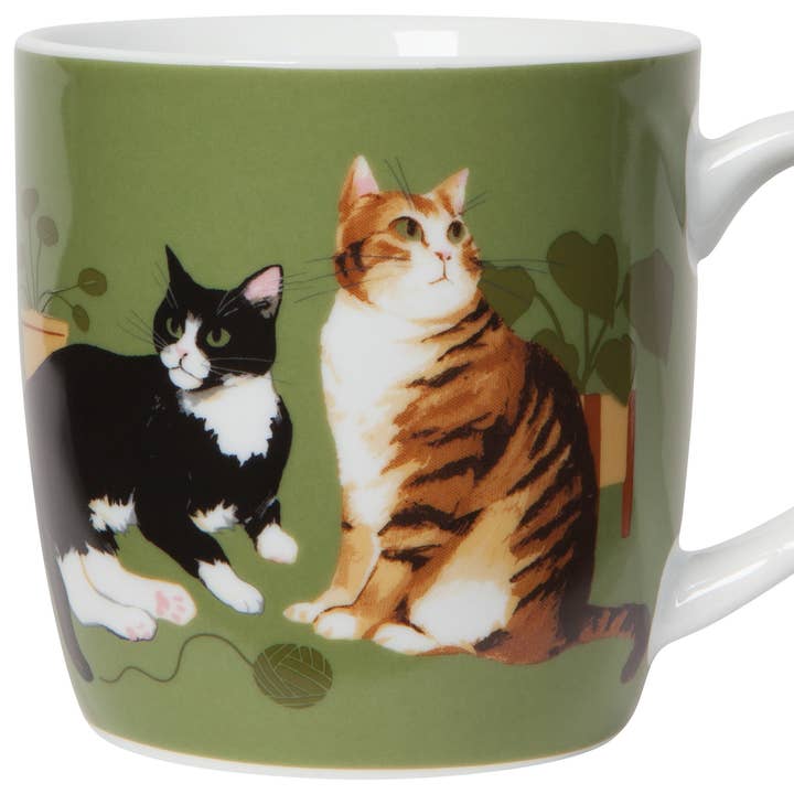 Now Designs by Danica - Wholesale Coffee Mug - Cat Collective Porcelain Mug