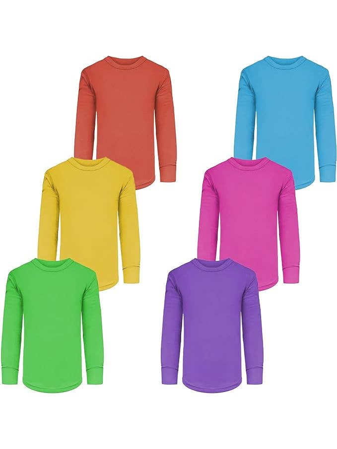 I-Wear Brands - Wholesale T-Shirt - Kids - Girl's Cotton Long Sleeve Performance Tops6