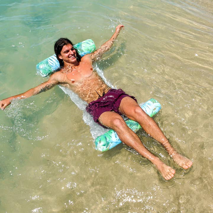 PoolCandy - Wholesale Inflatables - Resort Collection Pool Hammock with Palm Print1