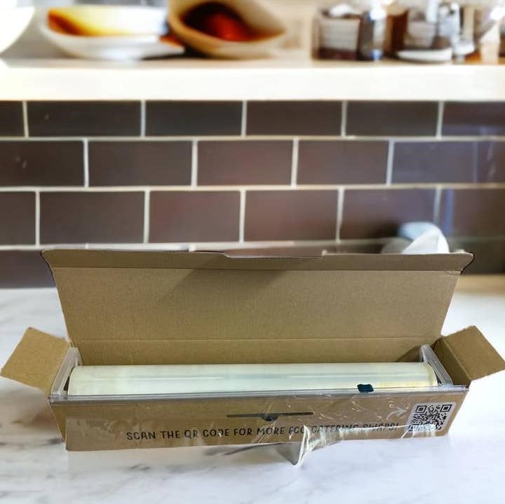 Eco Green Living – wholesale Food storage wrap/bag – Catering Certified Compostable Clingfilm 44cm x 200m0