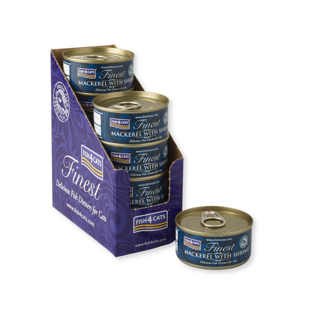 Lucky-Pet Handels- und Produktions GmbH - Wholesale Pet Food - Cat - Fish4Cats Finest Mackerel with Shrimp 70 g2