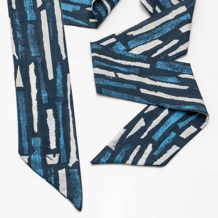 Skinny laMinx - Wholesale Scarf - Women's - Twilly Scarf - Atlantic