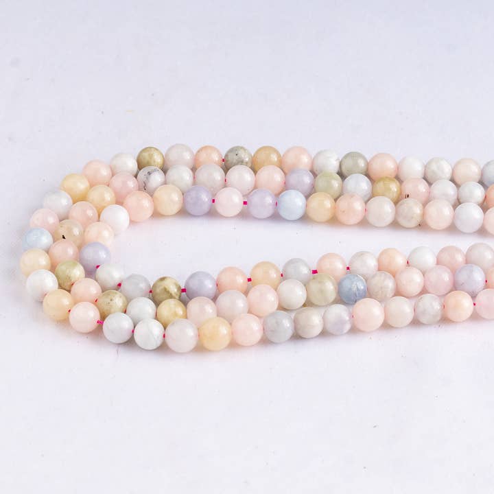 Soothing Crystals Beads - Wholesale Beads - Crystal Jewelry Beads | Morganite | Healing Gemstone Beads5