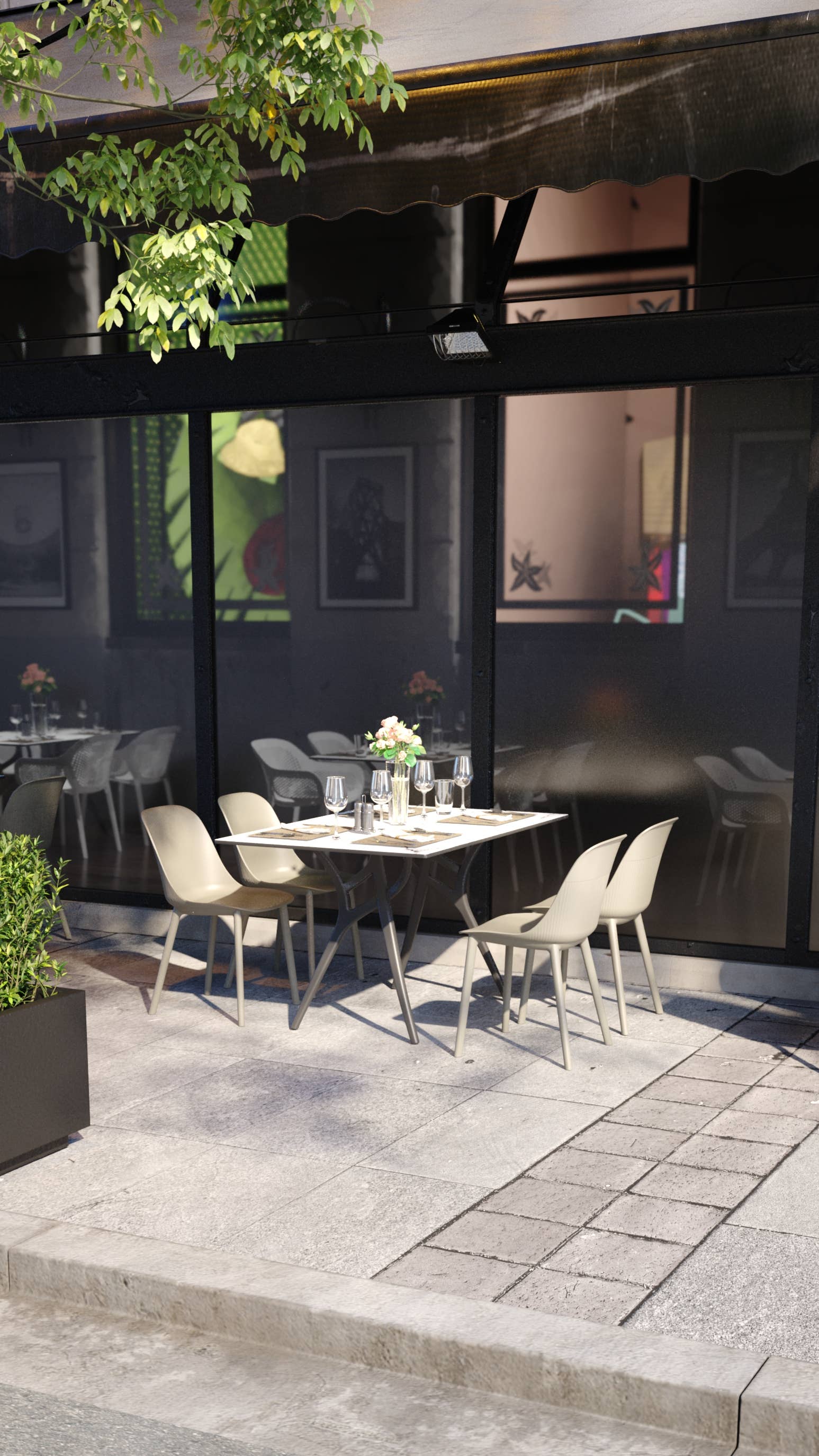 Biggbrands GmbH - Vendita all'ingrosso Sedie - Set di 2 sedie Tilia Shell-P2