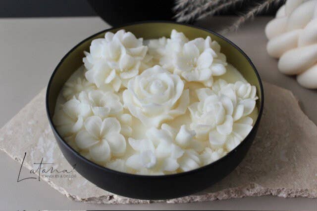 Latana Candles – wholesale Prydnadsljus – Söt trädgårdsblommeljus5