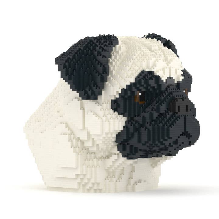 Pug Bust 01 for wholesale by JEKCA