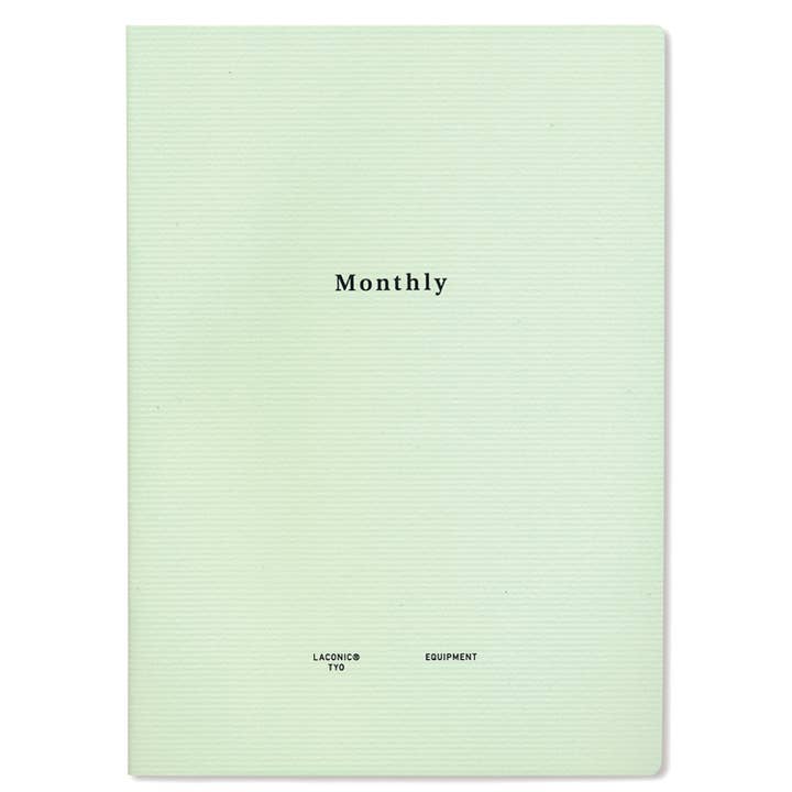 LACONIC STYLE NOTEBOOK MONTHLY for wholesale by JPT America