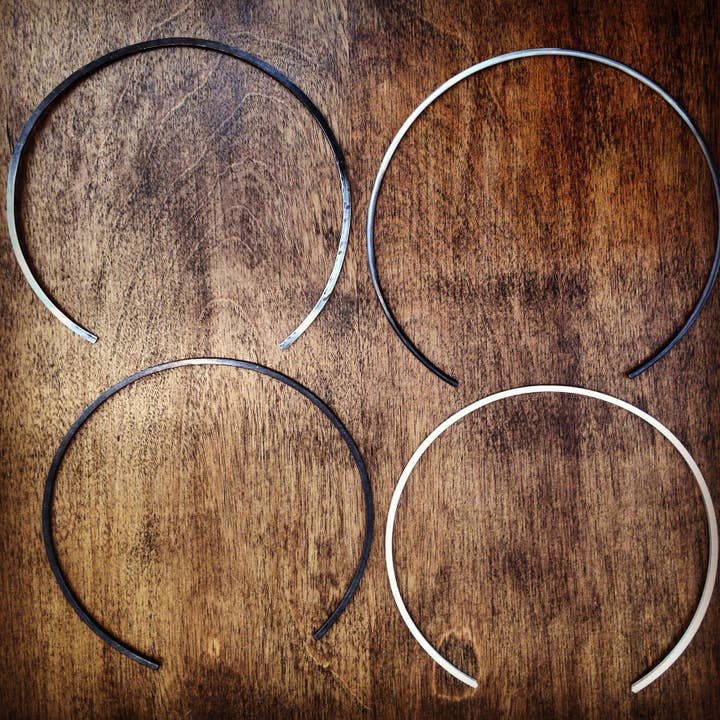 Collar Necklace - Round Metal for wholesale by Allison Mooney Design