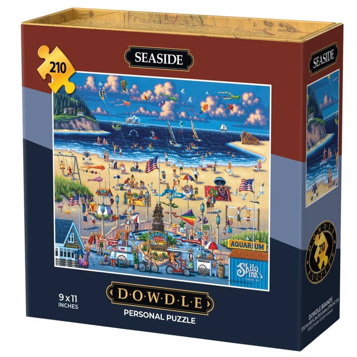Boardwalk Puzzle Company - Wholesale Puzzle - Adult - Seaside - Personal Puzzle - 210 Piece3