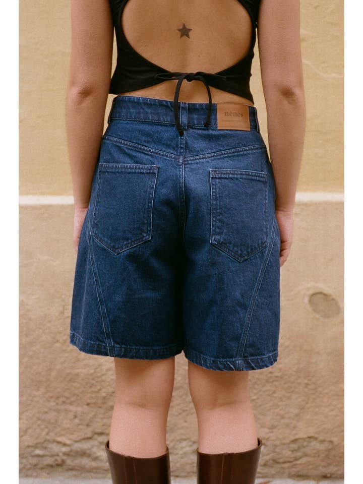 Nénés - Wholesale Shorts - Women's - Isaure Shorts - Blue5