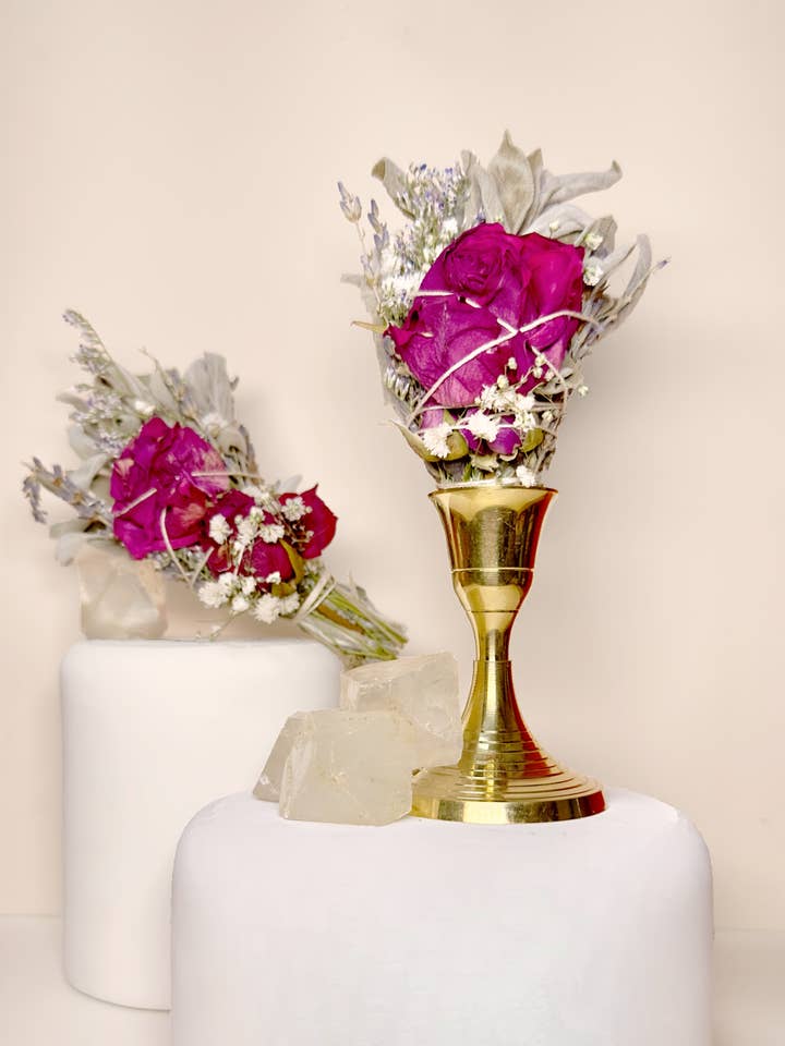 SAGE BUNDLE Holder - Home Decor - Smudge Burner for wholesale by The 12th Moon