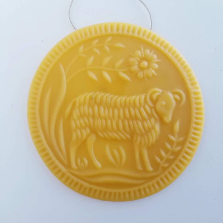 Farm and Hive - Wholesale Ornament - The Old Homestead Sheep | Beeswax Ornament4