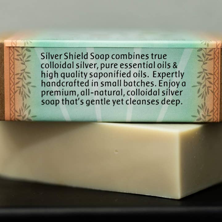 Silver Botanicals - Wholesale Bar Soap - Silver Shield Bar Soap, 4.4 oz.2