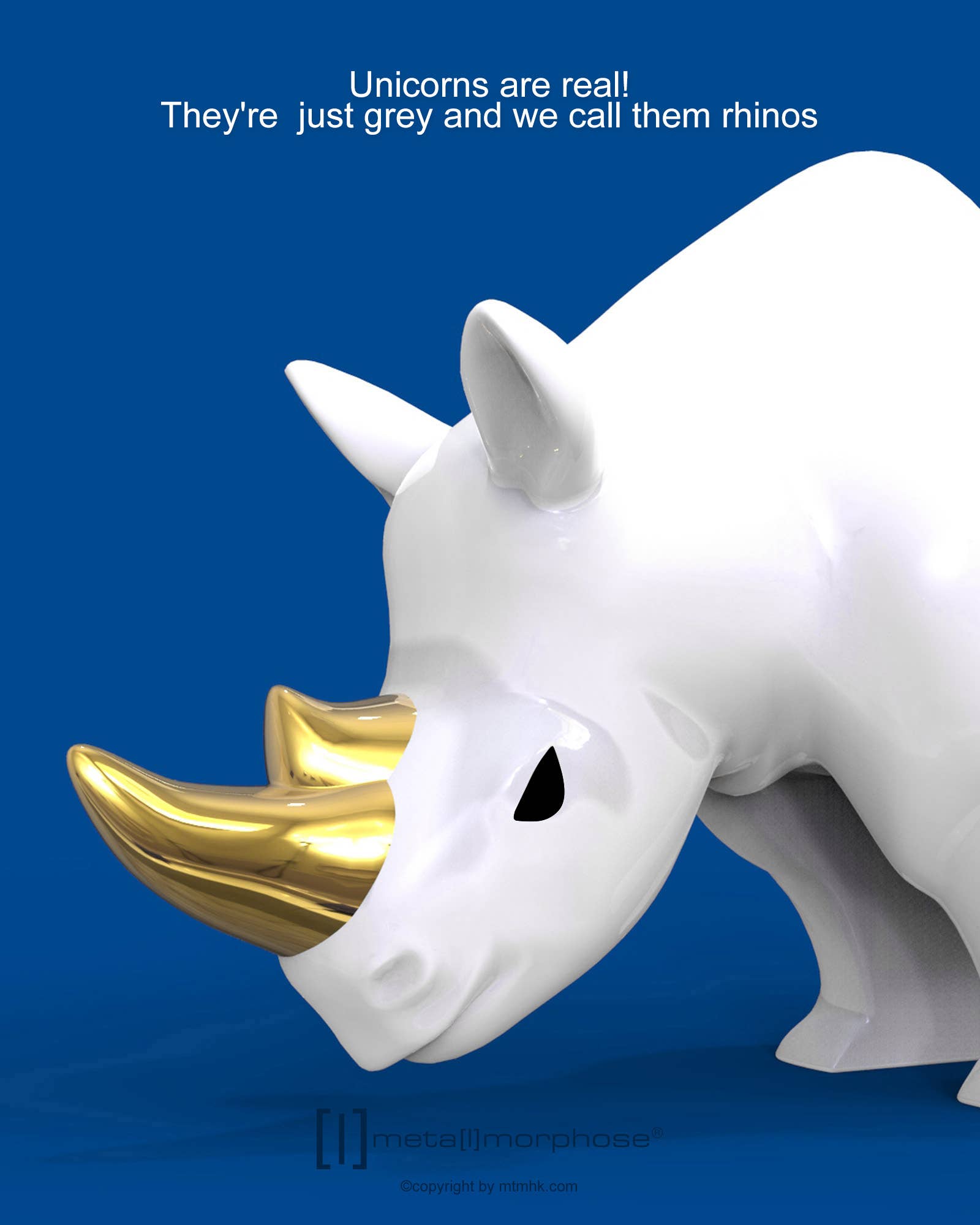 Anew International Corp. - Wholesale Keychain - Unisex - RHINO KEYRING (WHITE)2