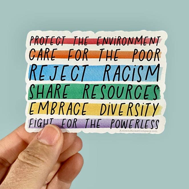 Anthem Sticker Company - Wholesale Sticker - how to be liberal sticker0