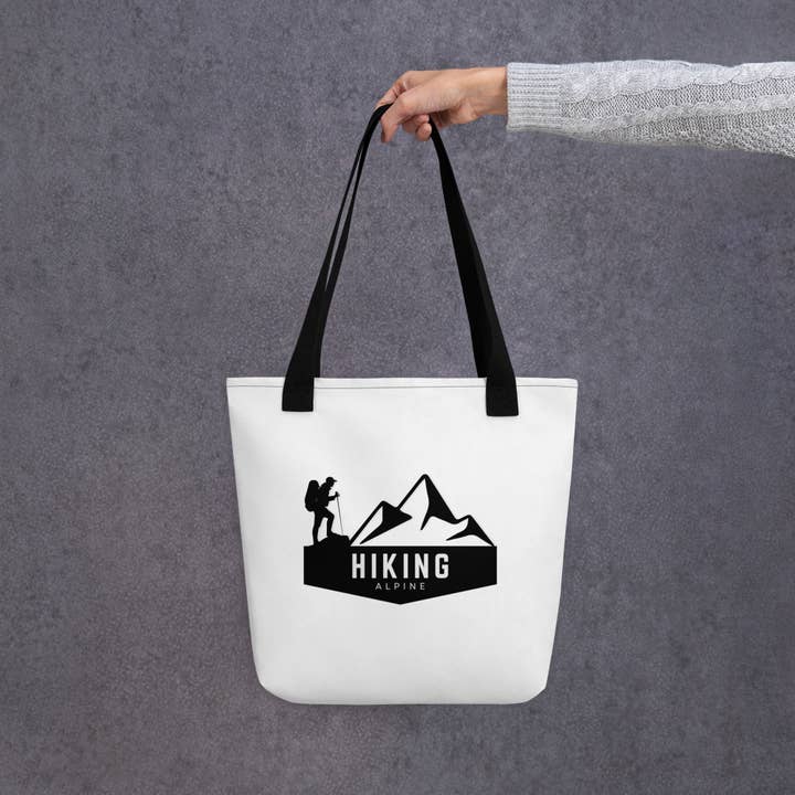 Hiking Alpine Top Tote Bag for wholesale by Hiking Alpine