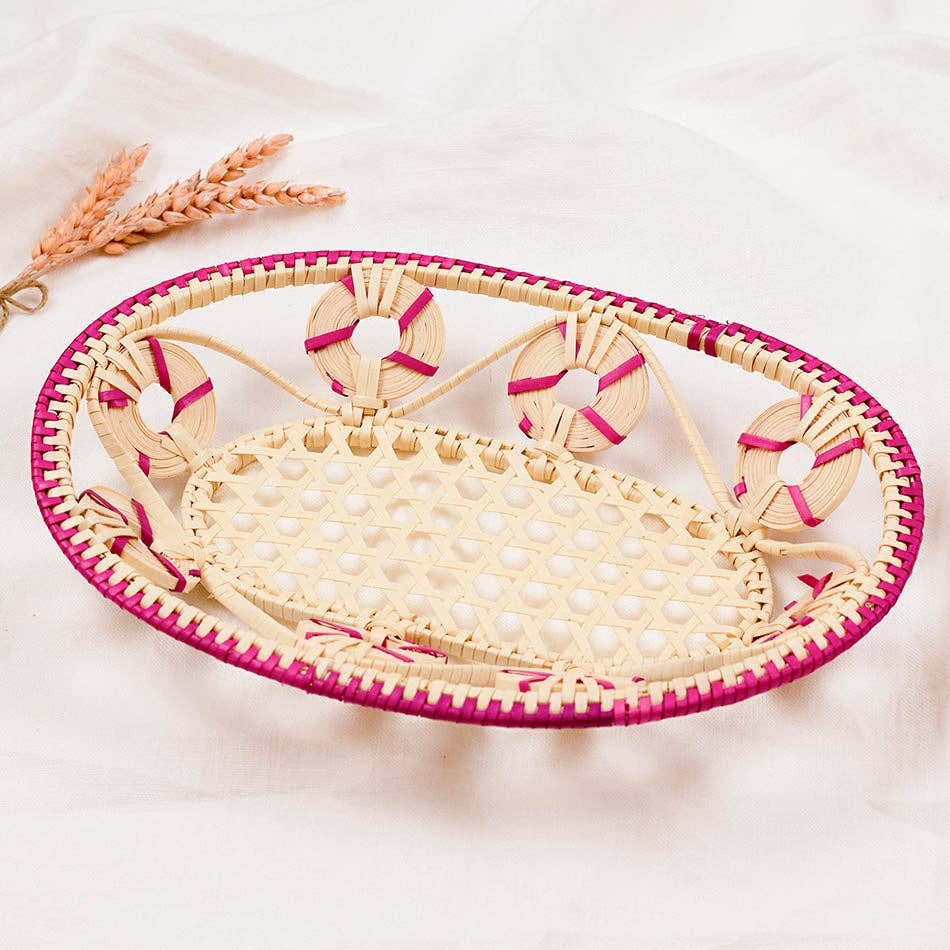 Svadia - Wholesale Decorative Tray - Bloom Boat Oval bricka0