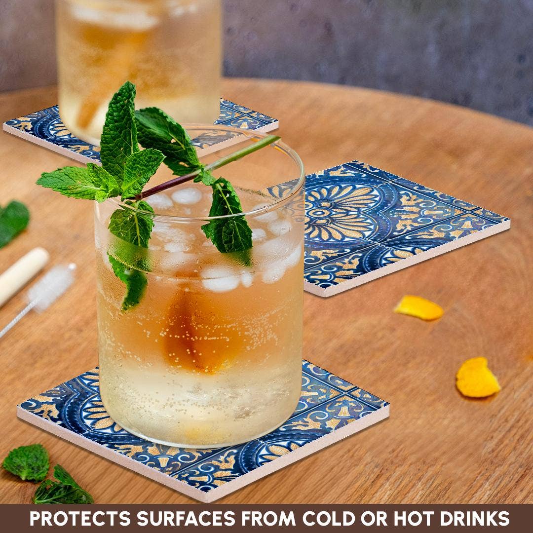 3dRose - Wholesale Coasters - 3dRose, Portugal, Costa Nova. Colorful houses Palheiros striped homes., Coaster2