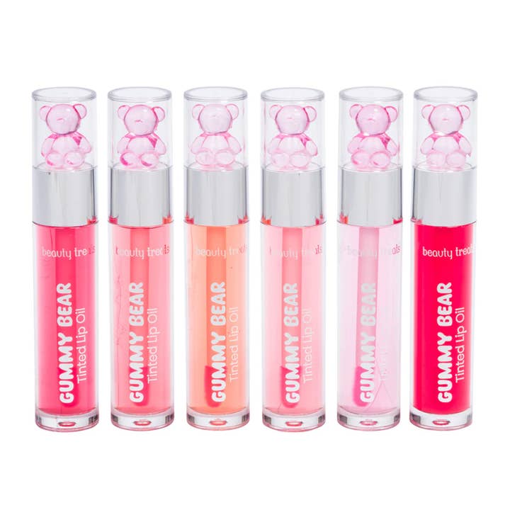 PINEAPPLE Beauty - Wholesale Lip Stain/Dye/Tint - Beauty Treats 526 Gummy Bear Tinted Lip Oil - 24 pcs