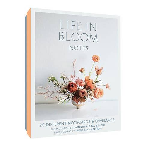 Chronicle Books - Wholesale Stationery/Notecard Set - Life in Bloom Notes