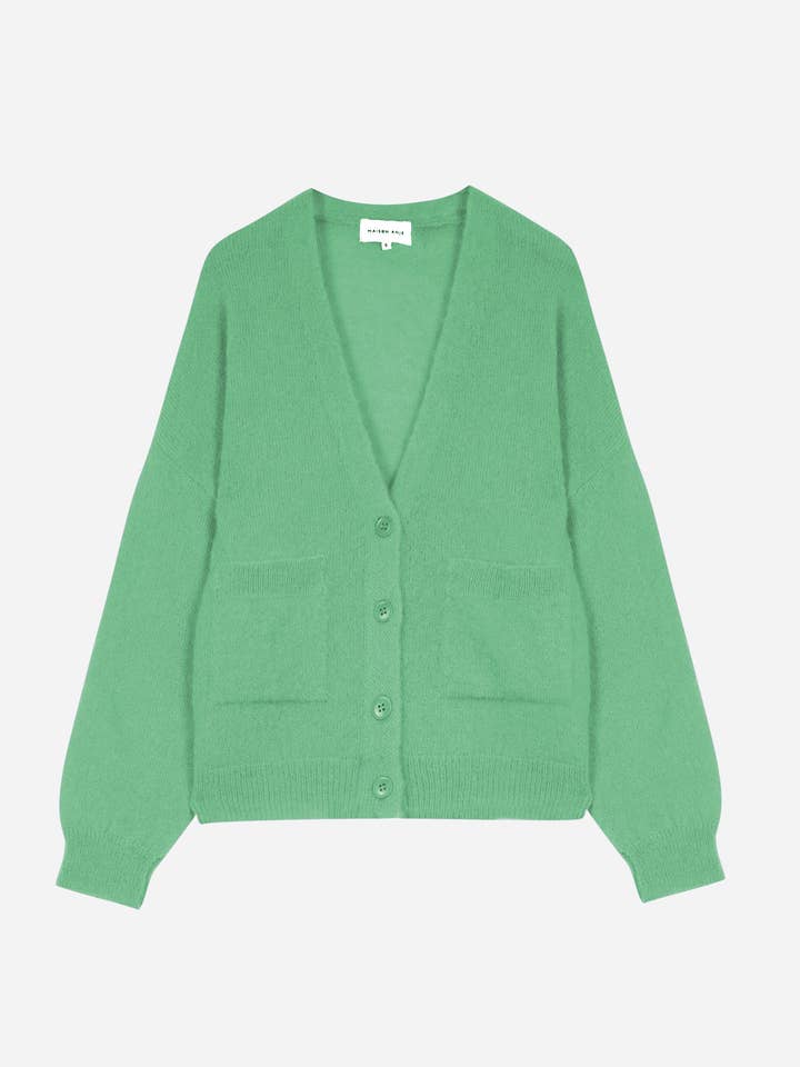 CARDIGAN BRIELLE apple for wholesale by Maison Anje