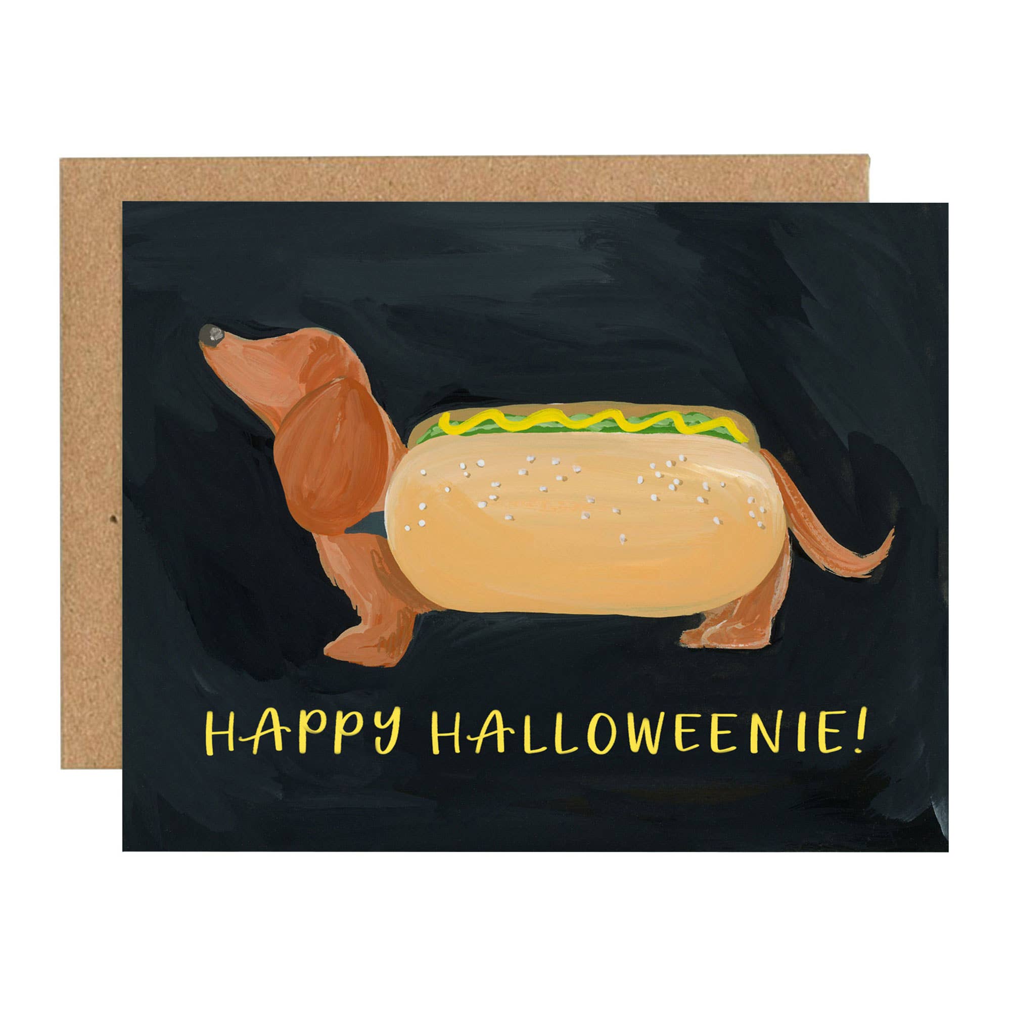 1canoe2 | One Canoe Two Paper Co. - Wholesale Halloween Card - Happy Halloweenie Dog Greeting Card0