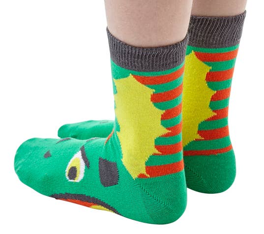 WALKYTALKIES - Wholesale Speelgoedset - Kinderen - Medieval Time thema pakket met 48 paar WALKYTALKIES sokken en gratis kartonnen toonbankdisplay6