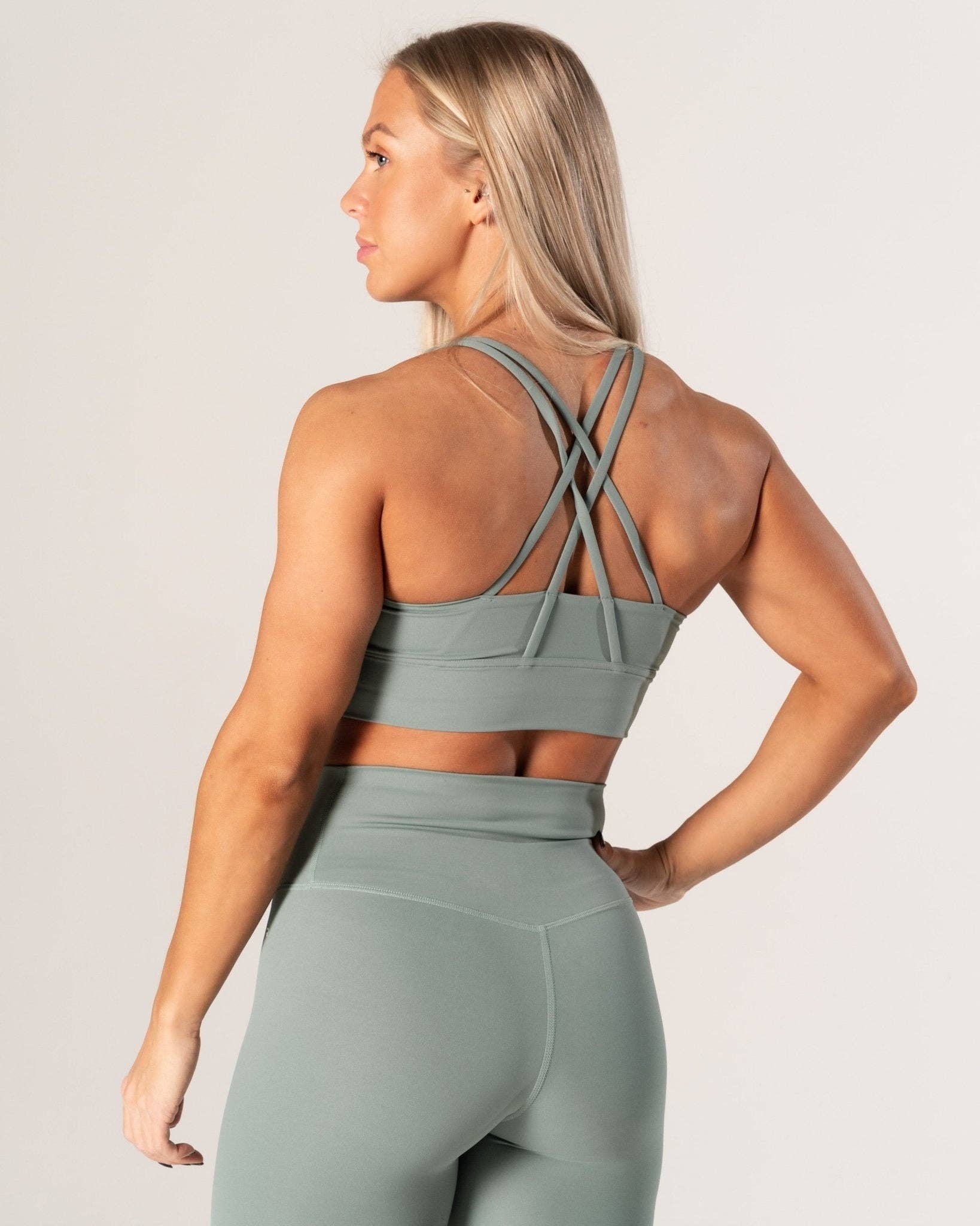 Relode AB - Wholesale Athletic Top - Women's - Mercy Top - Green1