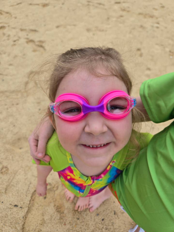 Kids Colorful Goggles for wholesale by BRIGHT AND BOLD SWIM