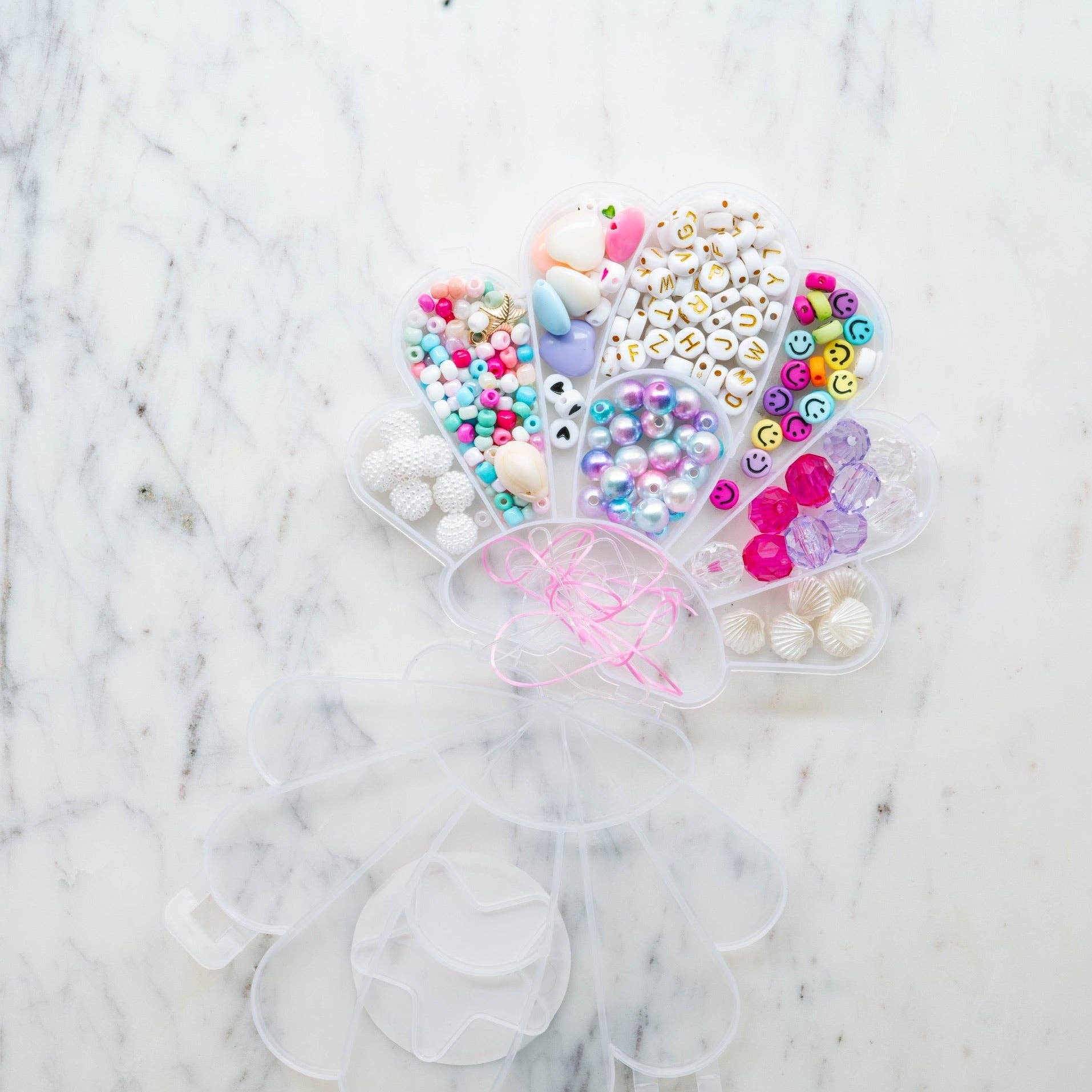 Little Stacks - Venta al por mayor Kit de manualidades con joyas - Niños - Kit de conchas6