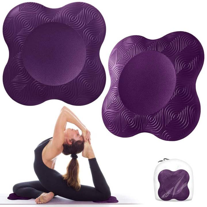 VIGOR - Venta al por mayor Esterillas de yoga - Rodillera de yoga extra gruesa para rodillas, codos, muñeca y mano3