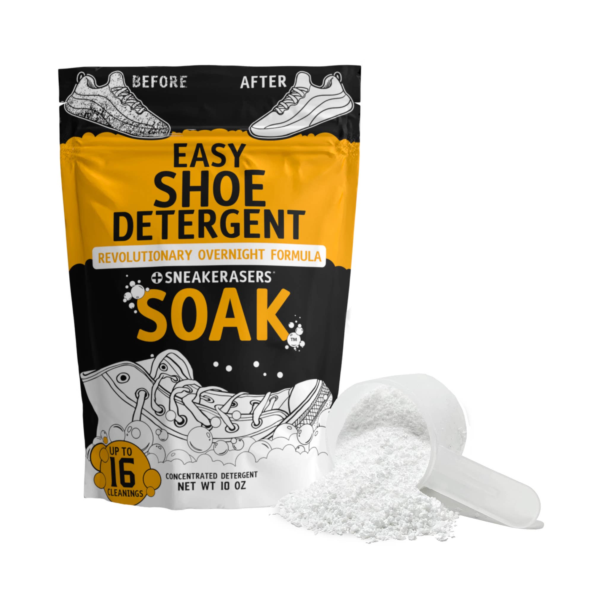SneakERASERS - Wholesale Shoe Care Kits & Sets - SneakERASERS Soak - Easy Sneaker Detergent12