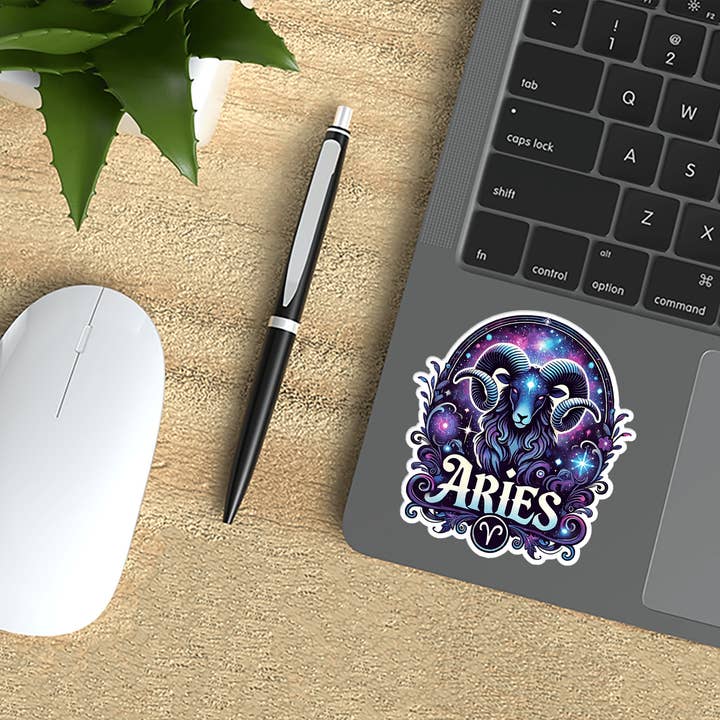 Sticker Atlas - Wholesale Sticker - Aries Zodiac Sticker4