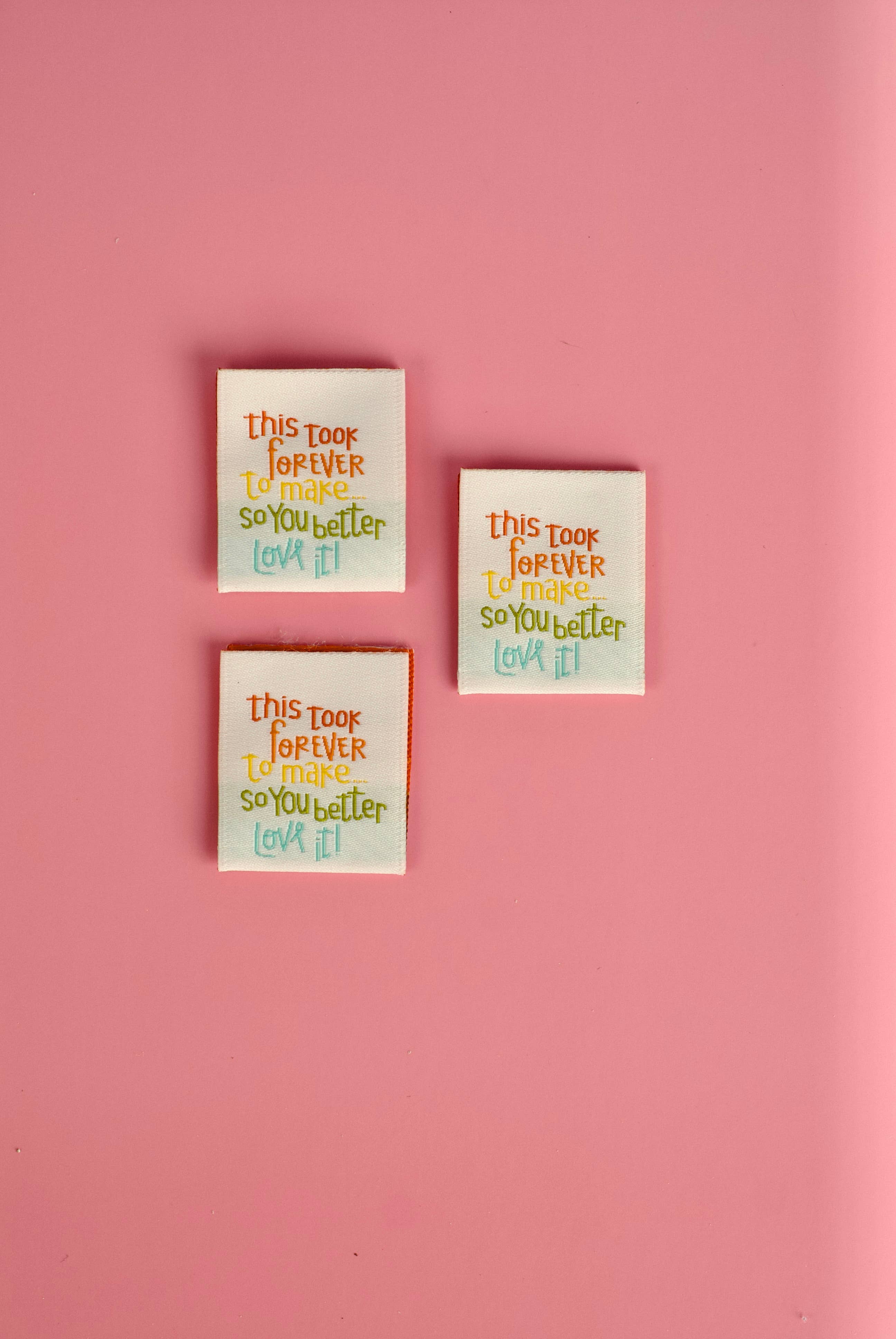 Kati Cupcake - Wholesale Craft Supplies - You Better Love It - Designer Woven Labels