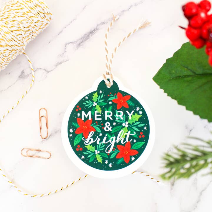 Ornament-Geschenkanhänger (8er-Set) für den Großhandel von Julia Kestner Designs