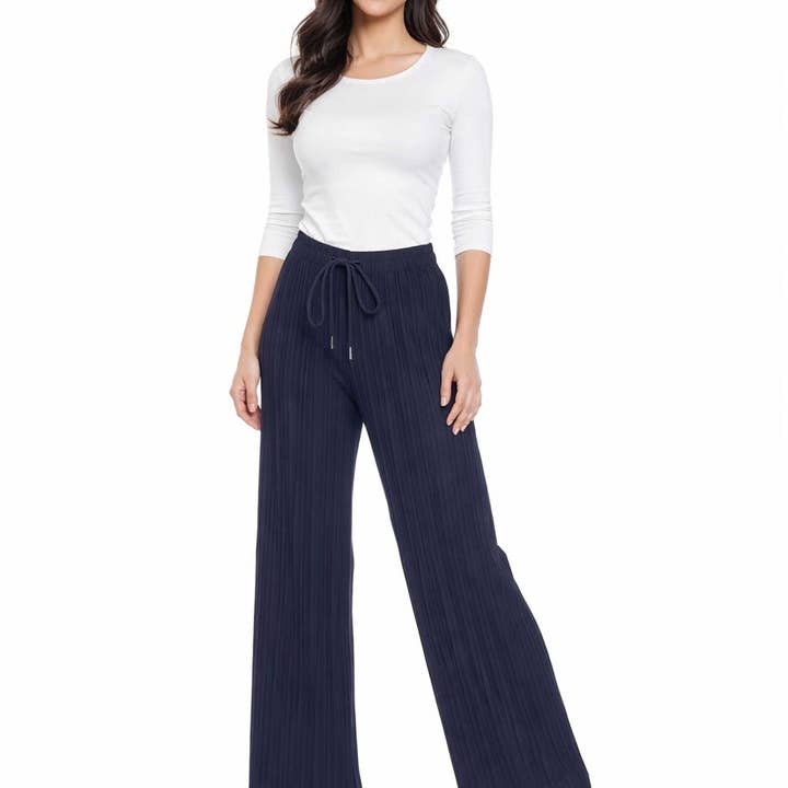 The Magic Scarf Company – Großhandel Hose – Damen – 902T - Plissierte Twillhose (ohne Saum)11