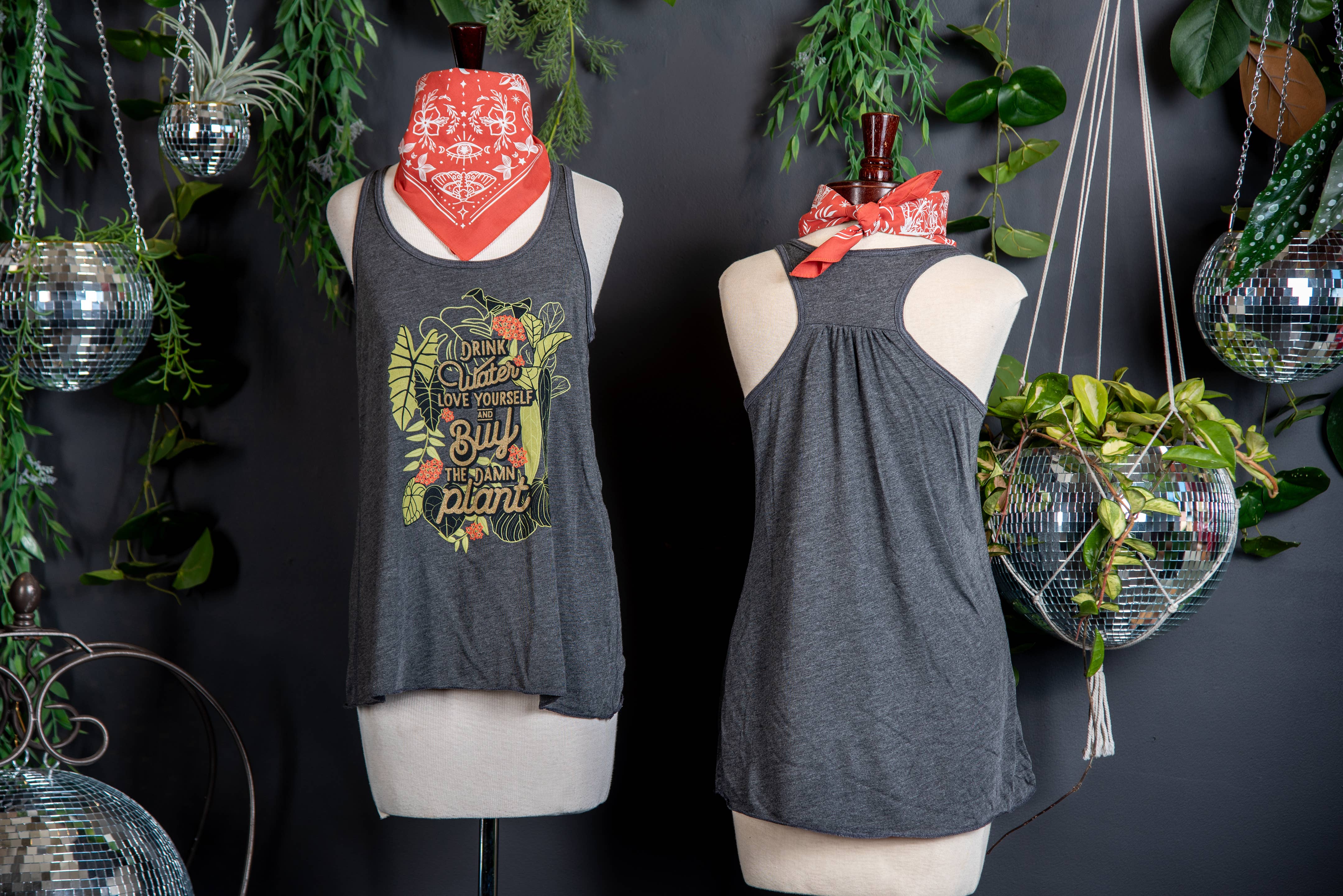 Variegate Design – wholesale Screen printed t-shirt – Women′s – Drink Water, Love Yourself, And Buy The Damn Plant.4