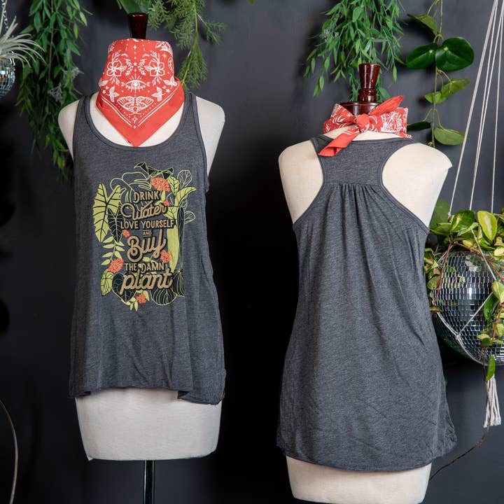 Variegate Design – wholesale Screen printed t-shirt – Women′s – Drink Water, Love Yourself, And Buy The Damn Plant.4