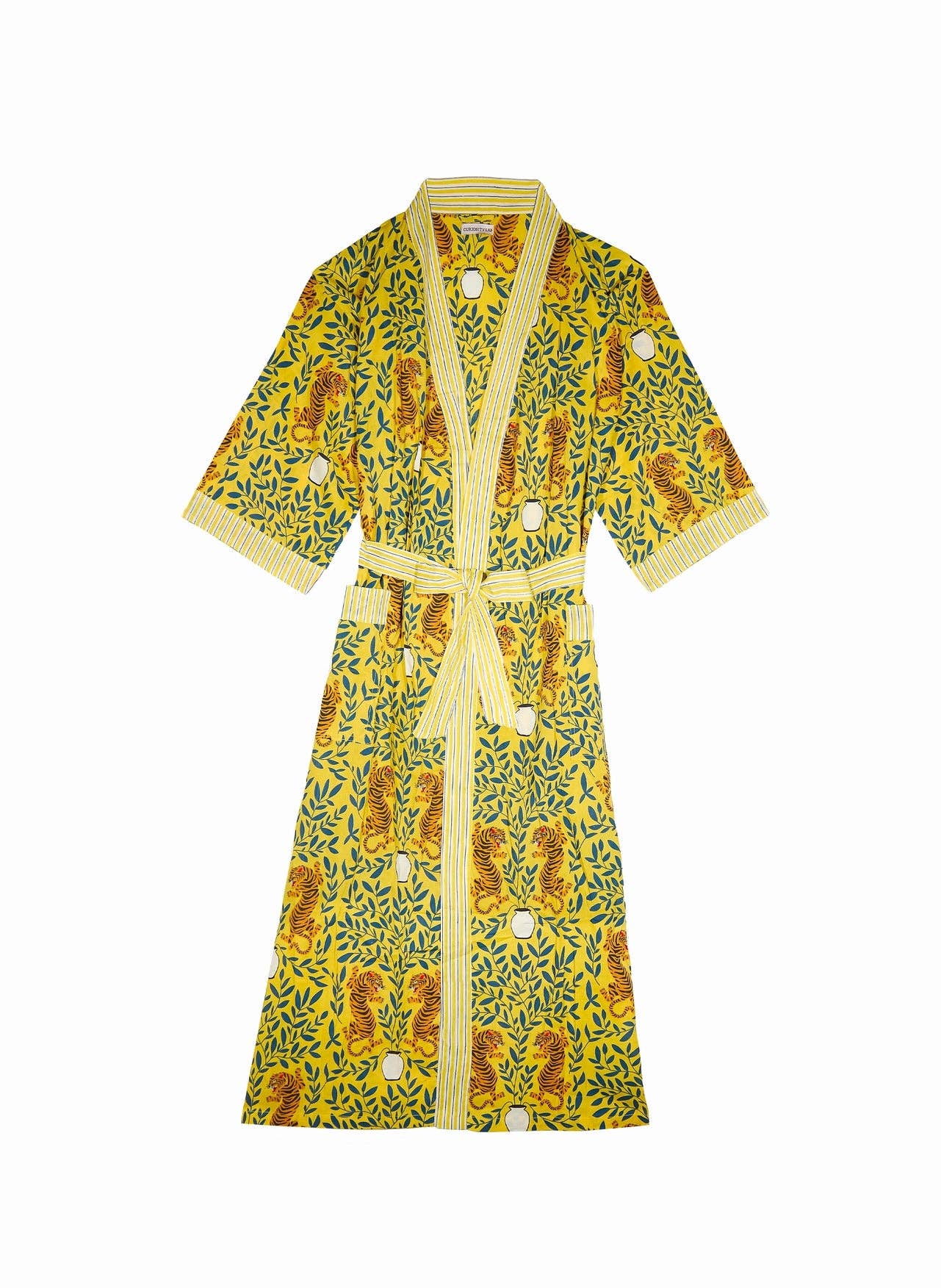 Curiosity Lab - Vendita all'ingrosso Kimono - Donna - Kimono lungo in cotone indiano Mandu1