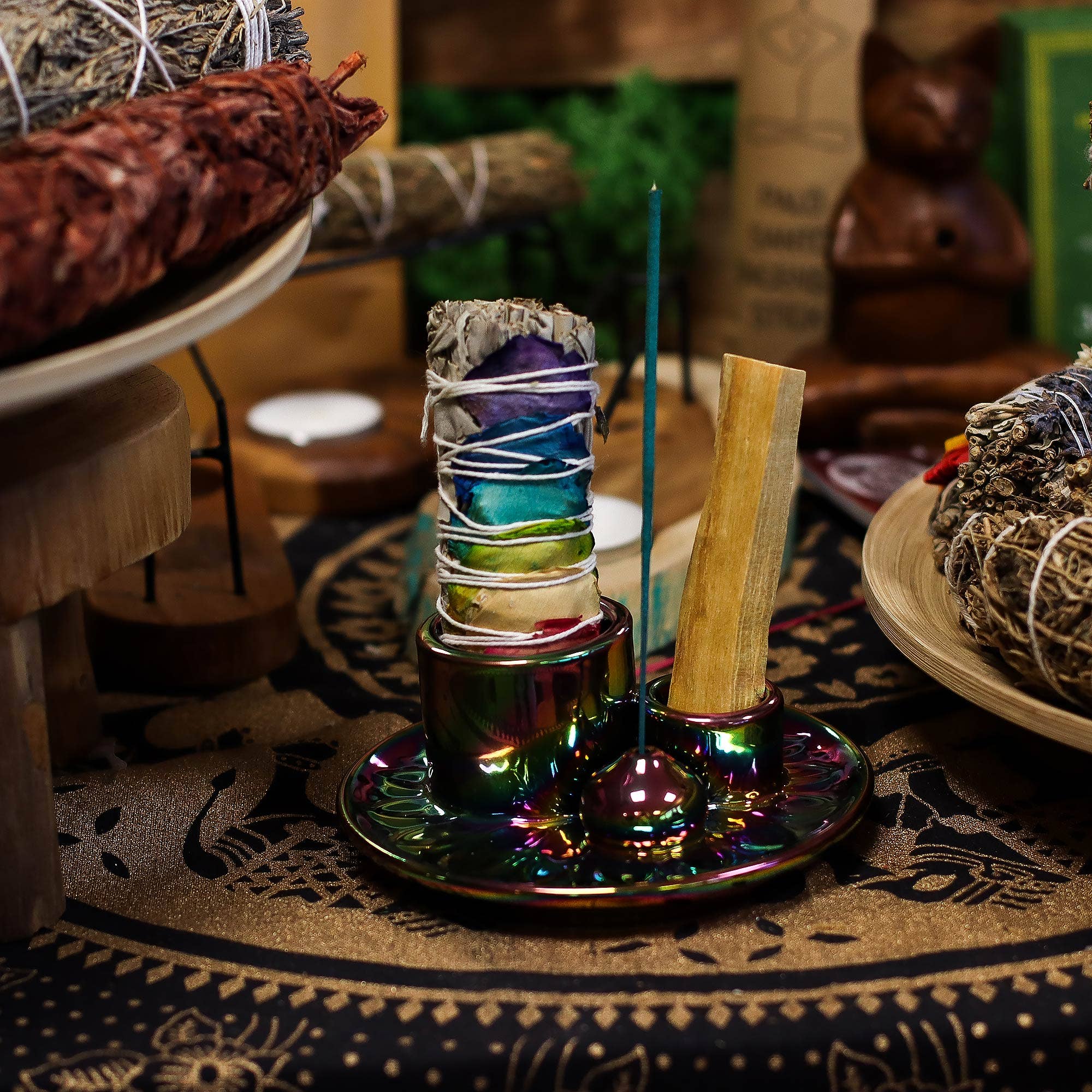 AWGifts Europe - Wholesale Incense Holder - Wholesale Ceramic Palo Santo & Smudge Holders
15