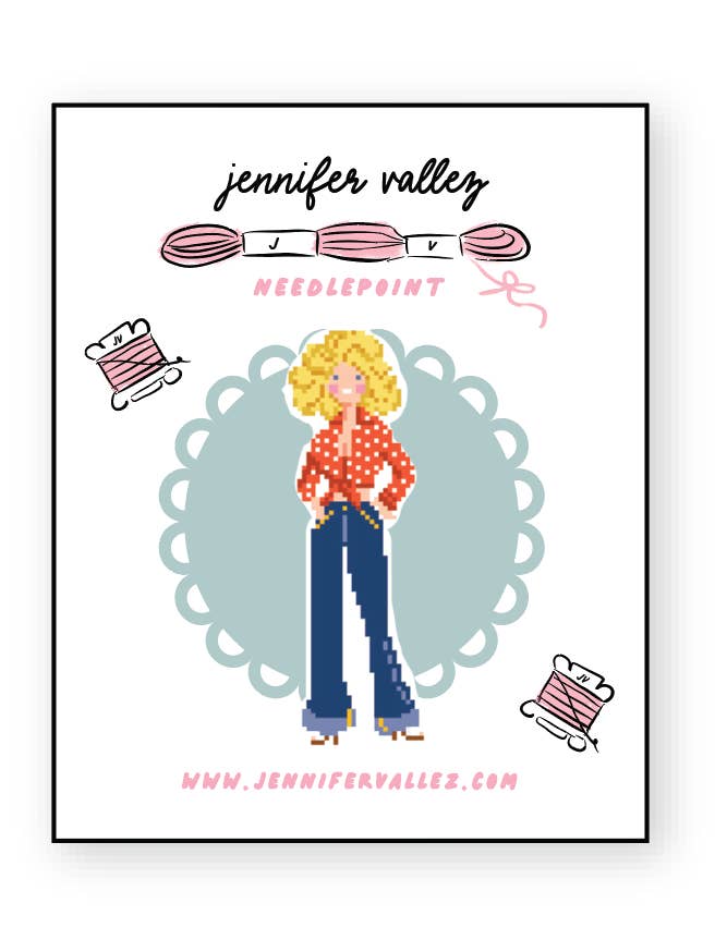 Needleminders for wholesale by Jennifer Vallez Needlepoint