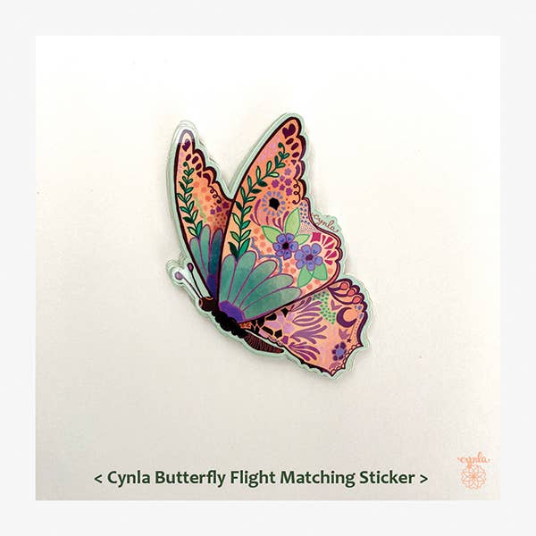 Cynla - Venta al por mayor Tarjetas de felicitación - Tarjeta de felicitación con patrón de mariposa - patrón en blanco7