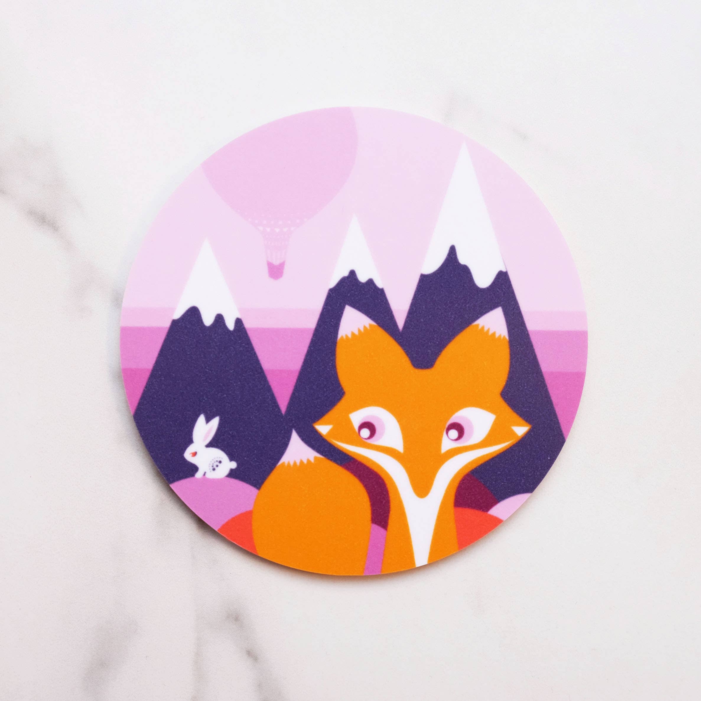 Hippstory - Wholesale Coasters - Mountain Fox Coaster -  Letter F0