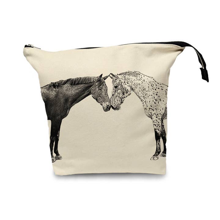 Kissing Horses Project Bag for wholesale by Eric & Christopher